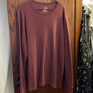 Sonoma XL Maroon Thermal Long-sleeve